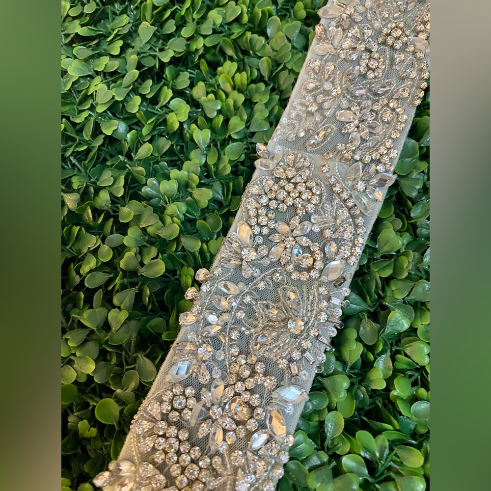 Embellished belt for dress